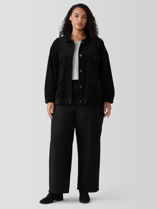 Organic Cotton Corduroy Classic Collar Jacket