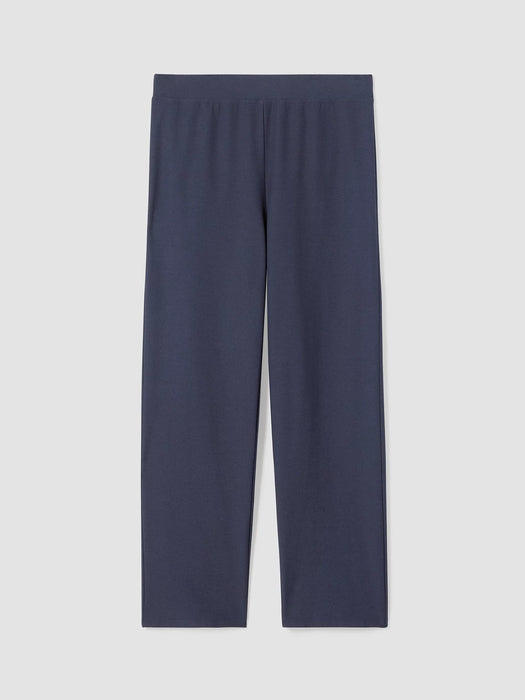 Washable Stretch Crepe Straight Pant