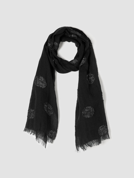 Linen Fil Coup&eacute; Shimmer Scarf