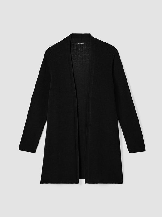 Peruvian Organic Cotton Crepe Cardigan