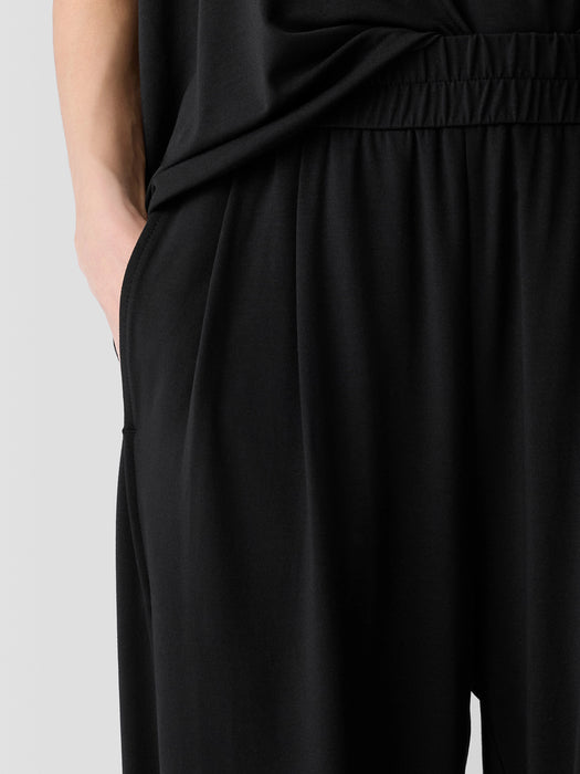 Stretch Jersey Knit&nbsp;Lantern Jogger&nbsp;Pant