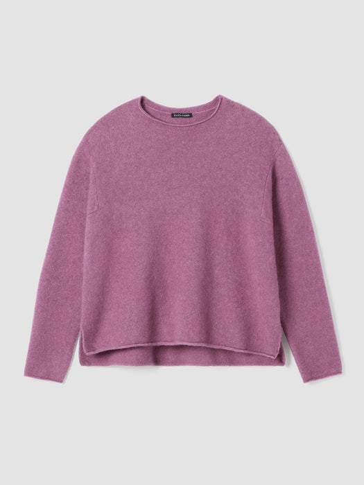 Cashmere Silk Bliss Crew Neck Top
