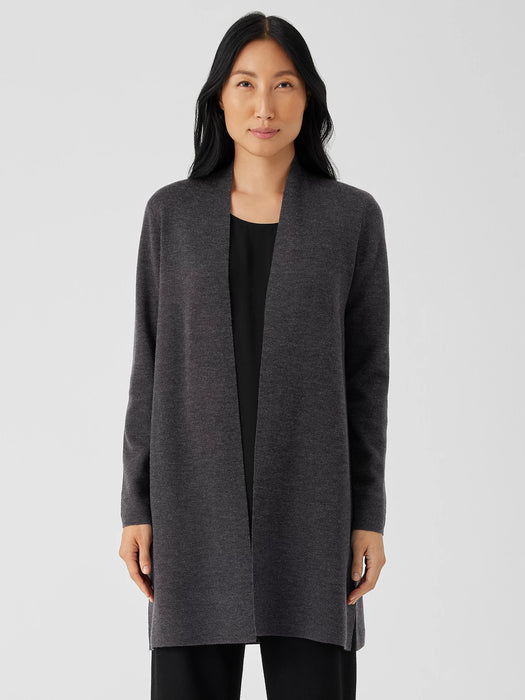 Fine Merino&nbsp;Cardigan in Regenerative Wool