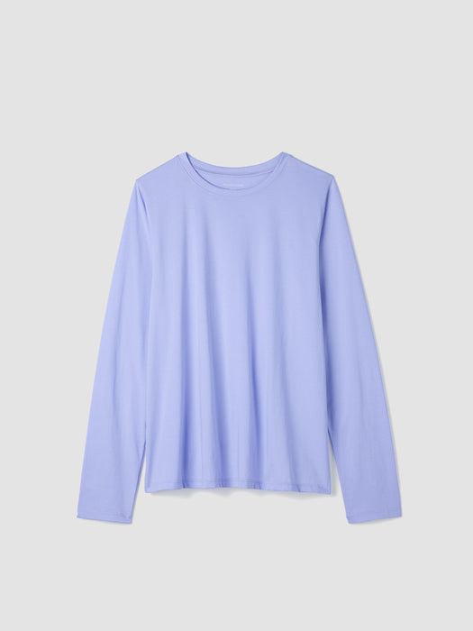 Organic Pima Cotton Jersey Long-Sleeve Tee