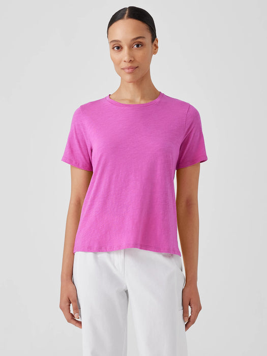 Organic Cotton Slubby Jersey Tee