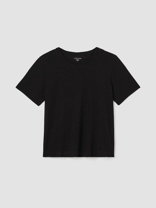 Organic Cotton Slubby Jersey Tee