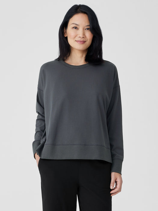 Pima Cotton Stretch Jersey Box-Top