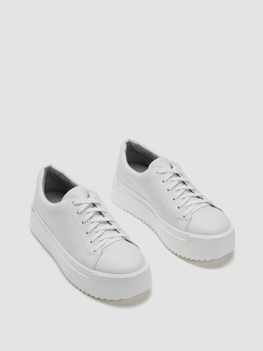 Monde Leather Platform Sneaker