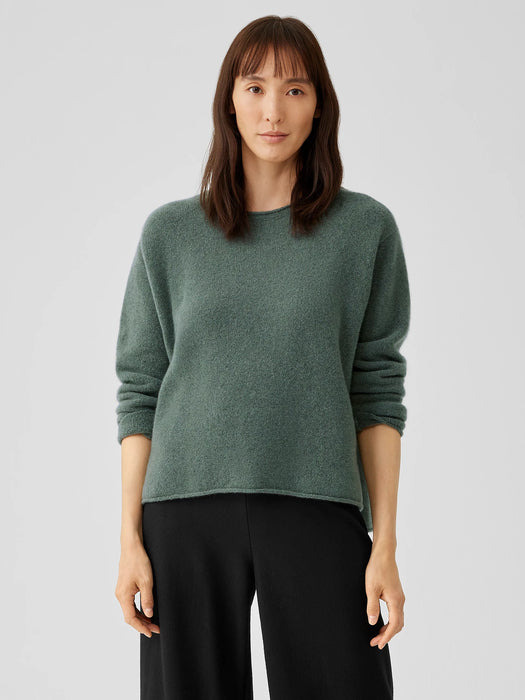 Cashmere Silk Bliss Crew Neck Top