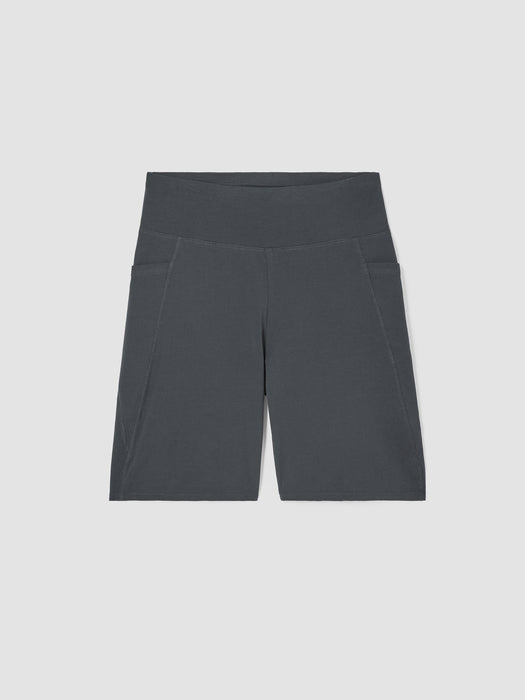 Pima Cotton Stretch Jersey Shorts