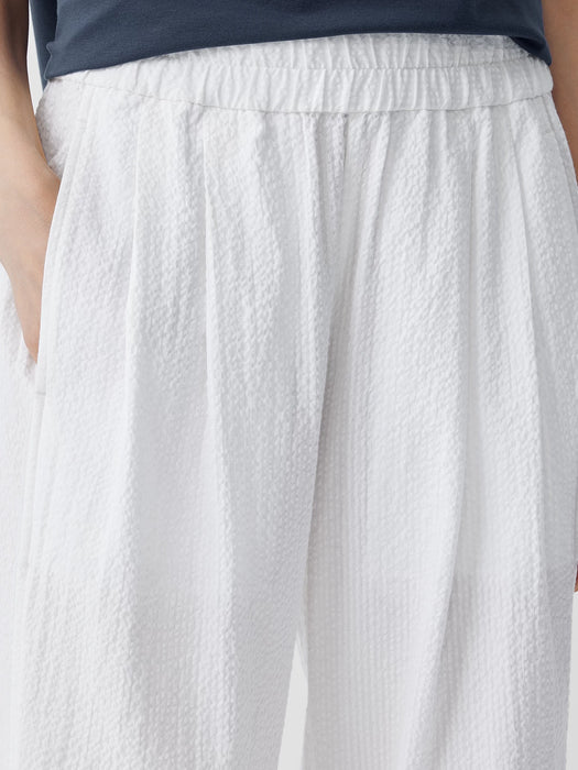 Organic Cotton Ripple Lantern Pant