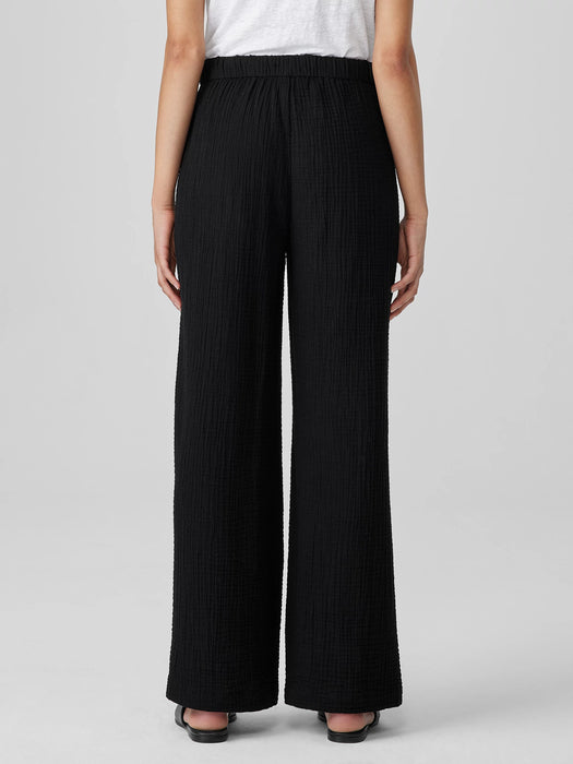 Organic Cotton Lofty Gauze Straight Pant