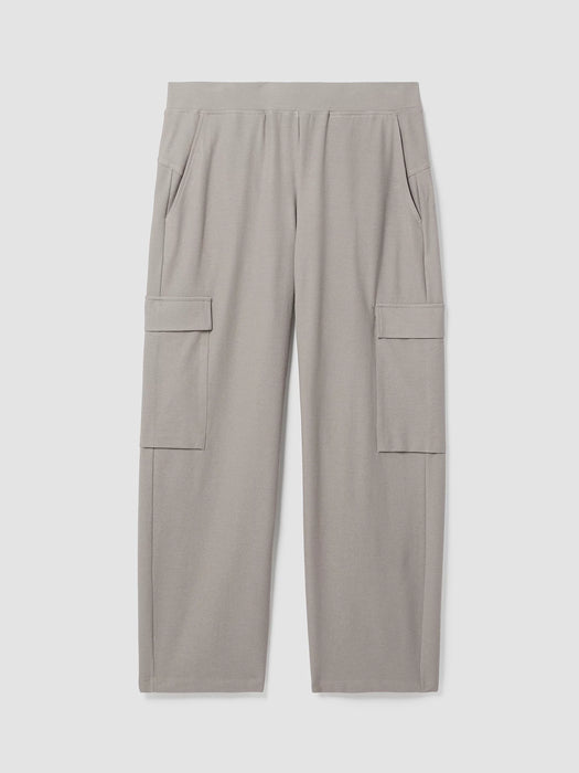 Washable Stretch Crepe Cargo Pant