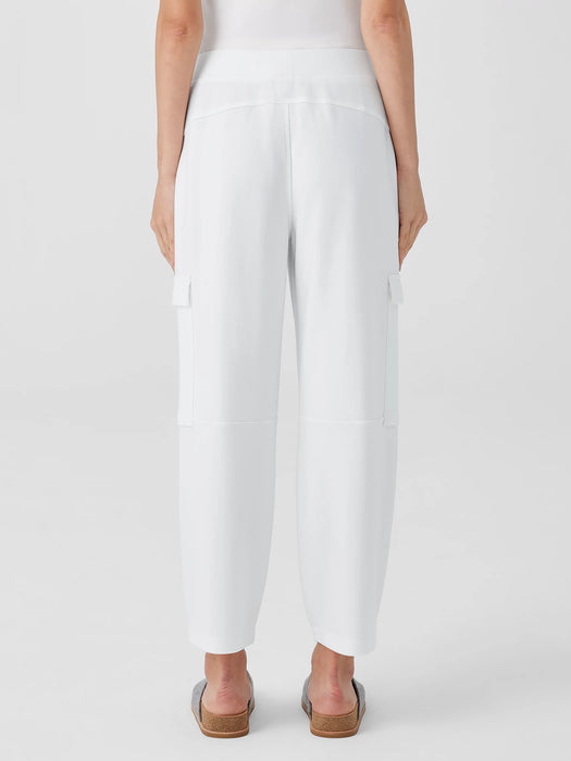 Washable Flex Ponte Cargo Lantern Pant