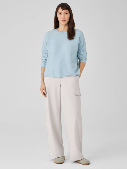 Cashmere Silk Bliss Crew Neck Top
