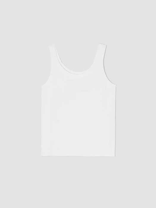Traceable Cotton Jersey Scoop Neck Tank
