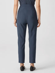 Washable Stretch Crepe High Waisted Pant