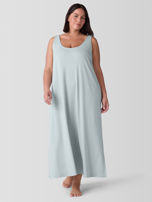 Organic Cotton Interlock Tank Sleep Dress