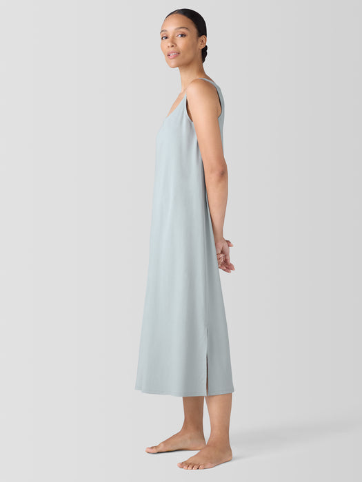 Organic Cotton Interlock Tank Sleep Dress