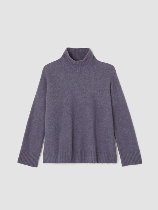 Cashmere Silk Bliss Turtleneck Box-Top