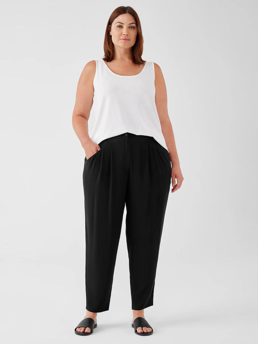 Stretch Jersey Knit Scoop Neck Tank