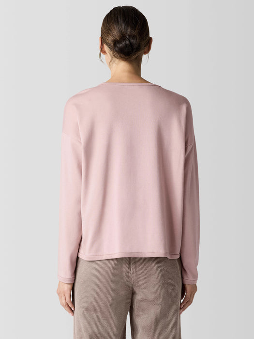 Cozy Brushed Terry Hug Box-Top