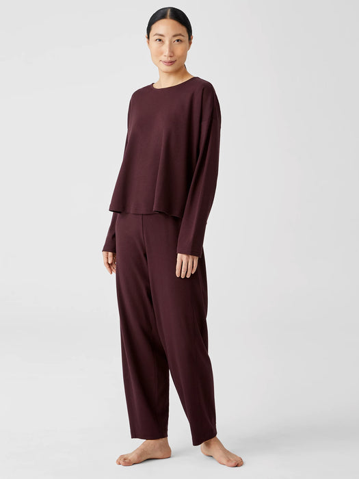 Cozy Organic Cotton Interlock Box-Top