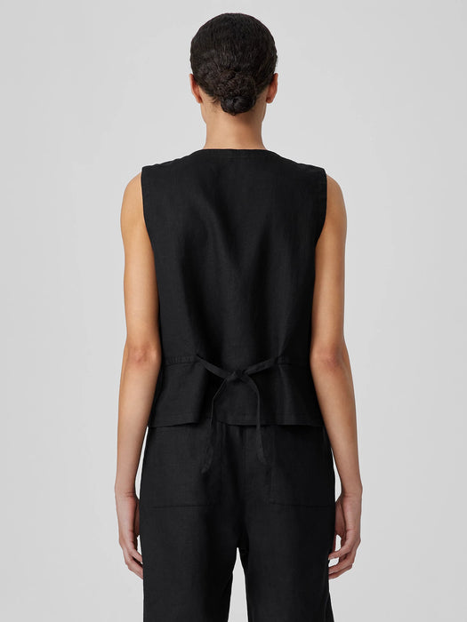 Organic Linen Vest