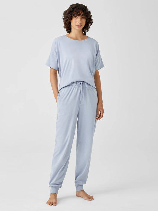 Organic Cotton Interlock&nbsp;Jogger Sleep Pant
