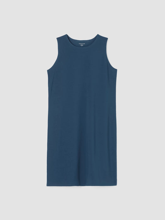 Pima Cotton Stretch Jersey Tank Dress