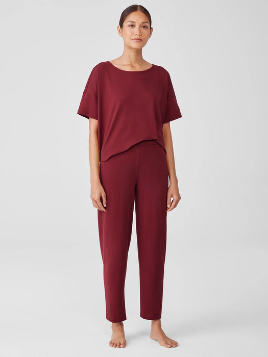 Organic Cotton Interlock Lantern Sleep Pant