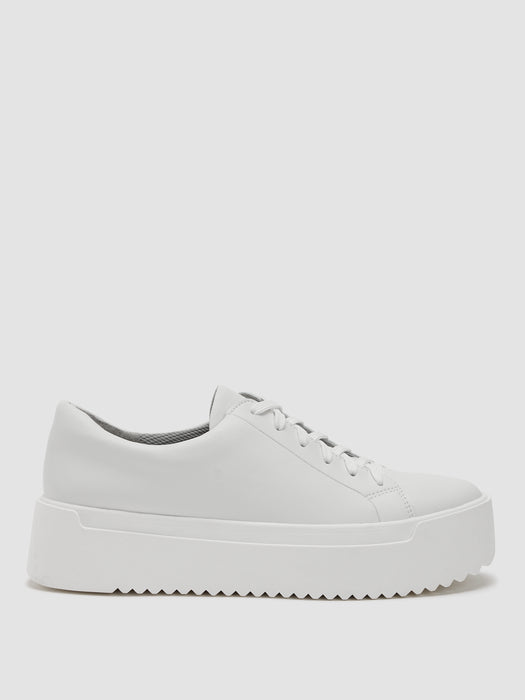 Monde Leather Platform Sneaker