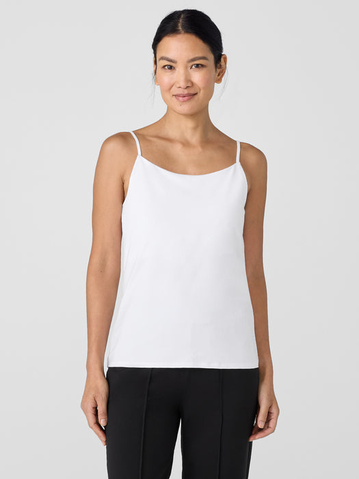 Pima Cotton Stretch Jersey Cami