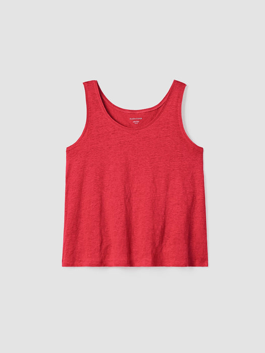 Organic Linen Jersey Tank