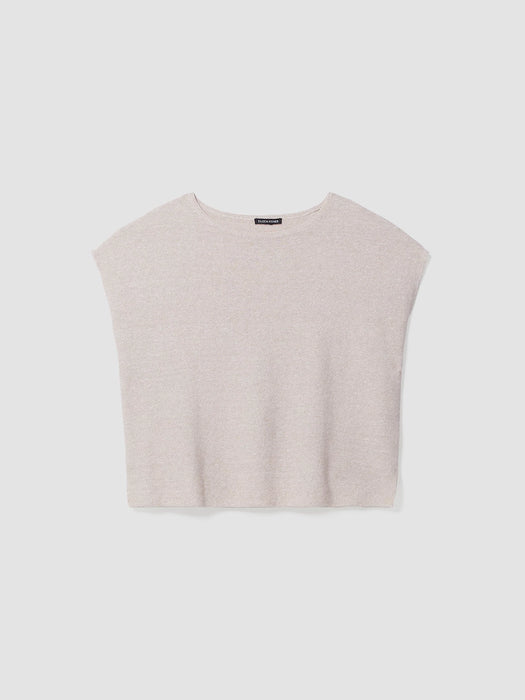 Organic Linen Cotton Square Top