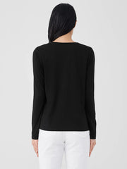 Organic Pima Cotton Jersey Long-Sleeve Tee
