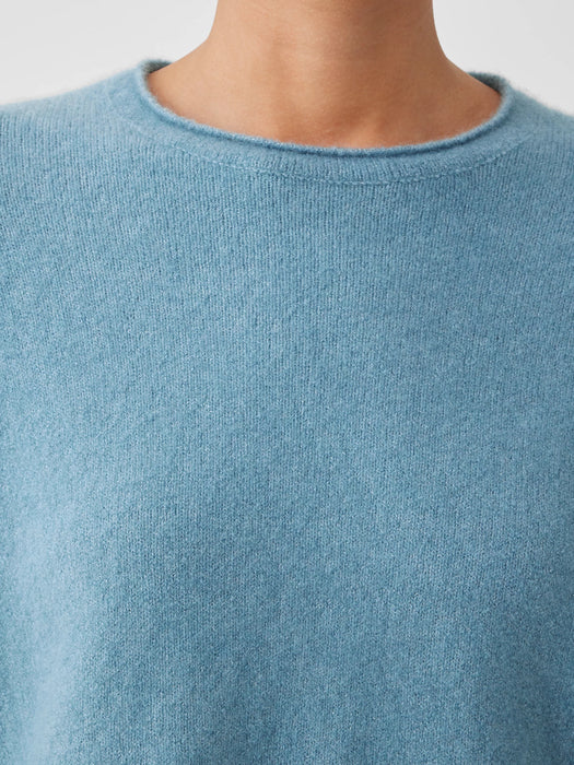 Cashmere Silk Bliss Crew Neck Top