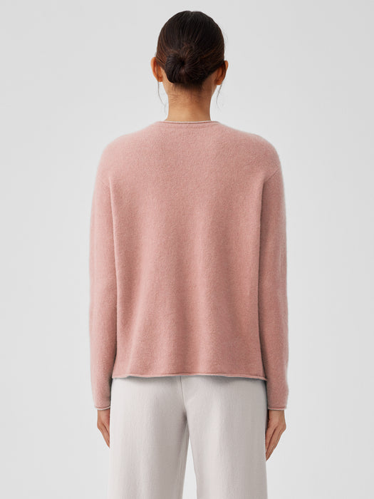 Cashmere Silk Bliss Crew Neck Top