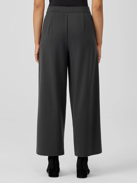 Washable Flex Ponte Wide-Leg Pant