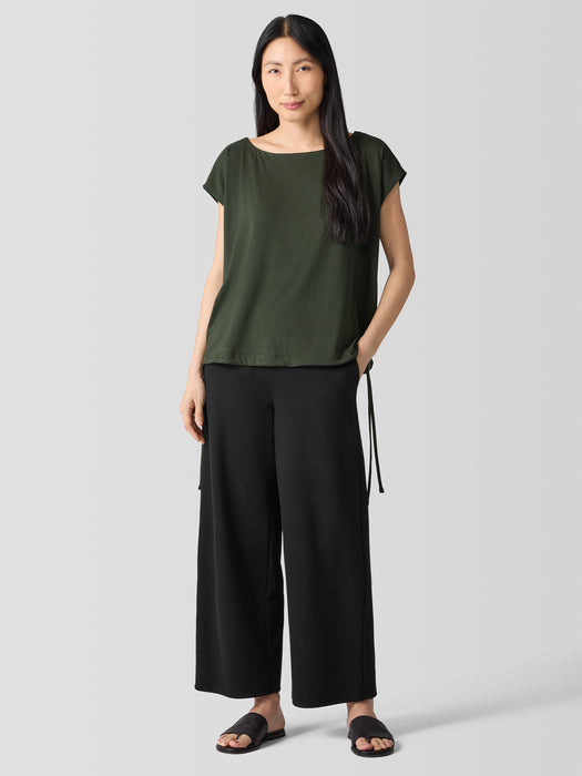 Fine Jersey&nbsp;Square Top