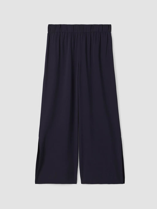 Silk Georgette Crepe Pant with Slits