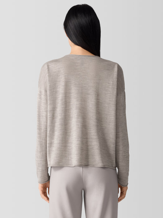 Fine Merino Box-Top in Regenerative Wool