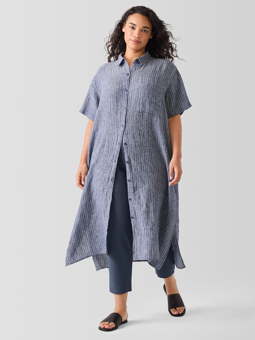 Washable Stretch Crepe Pant with Slits