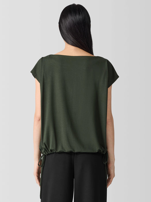 Fine Jersey&nbsp;Square Top