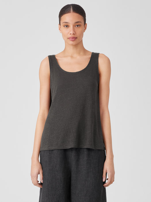 Organic Linen Jersey Tank