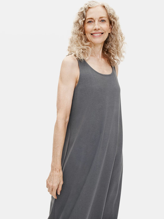 Organic Cotton Interlock Tank Sleep Dress