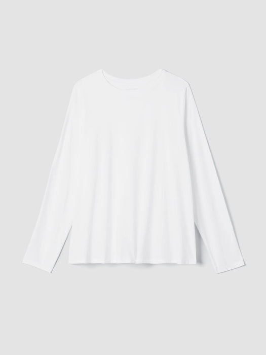 Organic Pima Cotton Jersey&nbsp;Long-Sleeve Tee