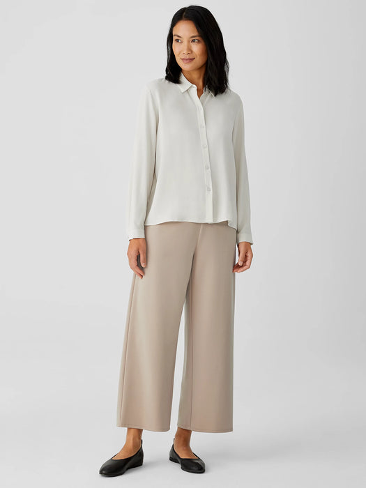Washable Flex Ponte Wide-Leg Pant