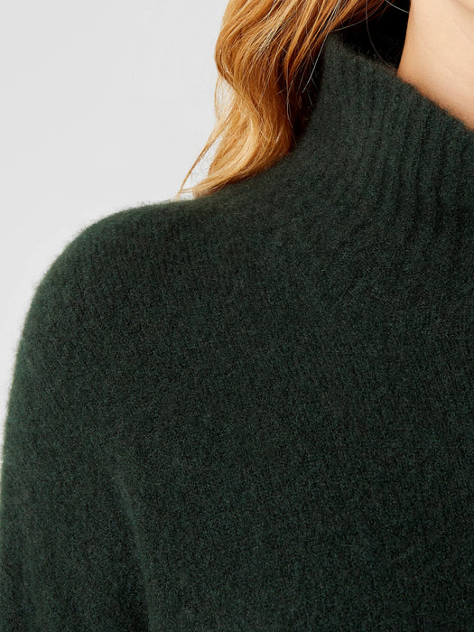 Cashmere Silk Bliss Turtleneck Box-Top