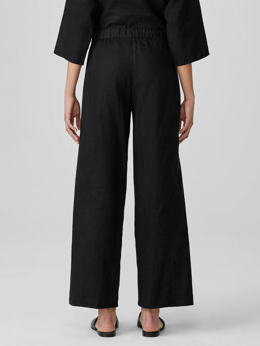 Organic Linen Wide Trouser Pant